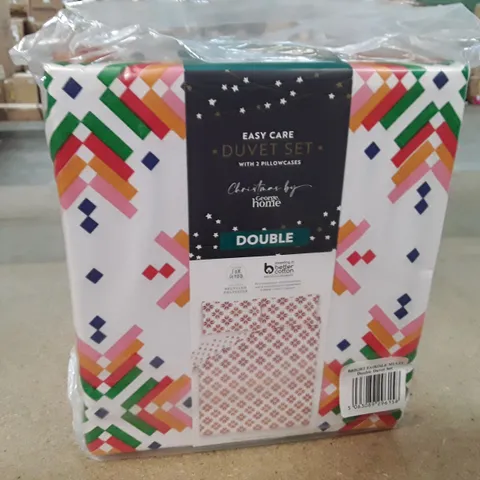 BOX CONTAINING 9 BRAND NEW DOUBLE DUVET SETS WITH PILLOW CASES