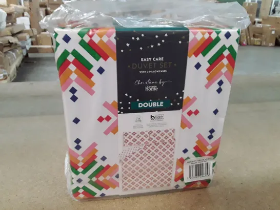 BOX CONTAINING 9 BRAND NEW DOUBLE DUVET SETS WITH PILLOW CASES