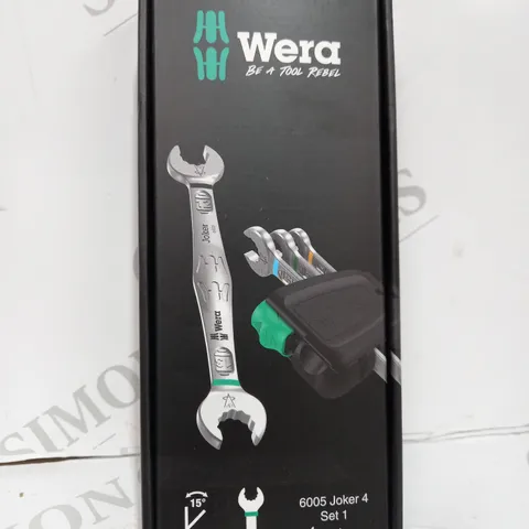 BOXED WERA 6005 JOKER 4 SET 