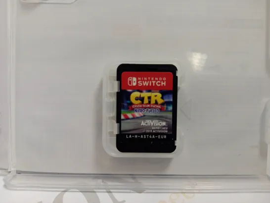 NINTENDO SWITCH CTR CRACH TEAM RACING NITRO-FUELED GAME