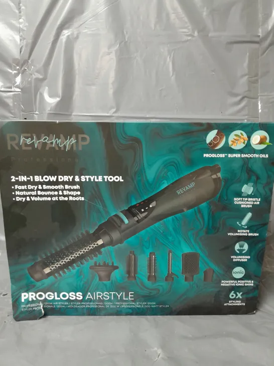 REVAMP PROGLOSS 6 IN 1 AIRSTYLER RRP £79.99