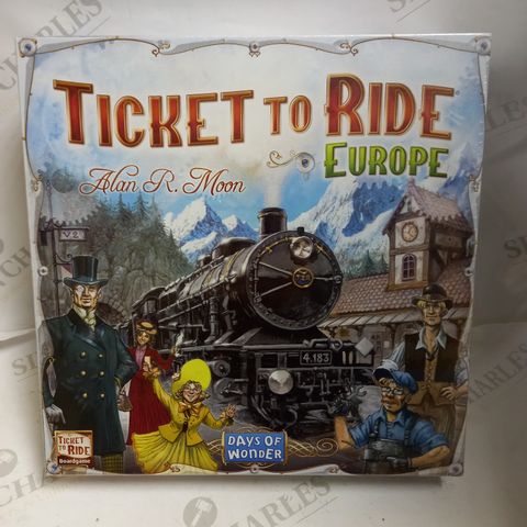 TICKET TO RIDE - EUROPE - BOARD GAME (UNOPENED)