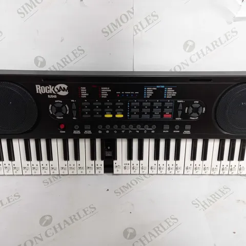 RJ549 ROCKJAM 49 KEY PORTABLE KEYBOARD (BOX WATER DAMAGED) 