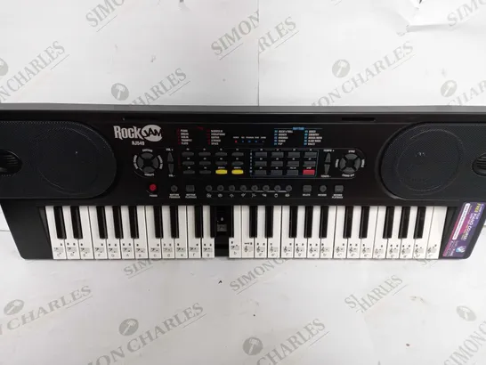 RJ549 ROCKJAM 49 KEY PORTABLE KEYBOARD (BOX WATER DAMAGED)  RRP £49.99