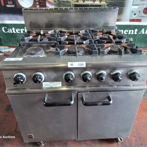 SIX BURNER GAS RANGE COOKER Model 900SX