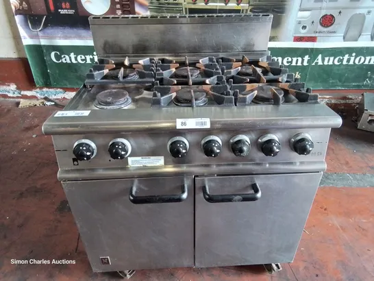 SIX BURNER GAS RANGE COOKER Model 900SX