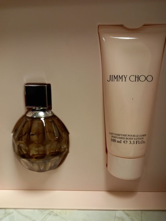 JIMMY CHOO EDP AND BODY LOTION GIFT SET