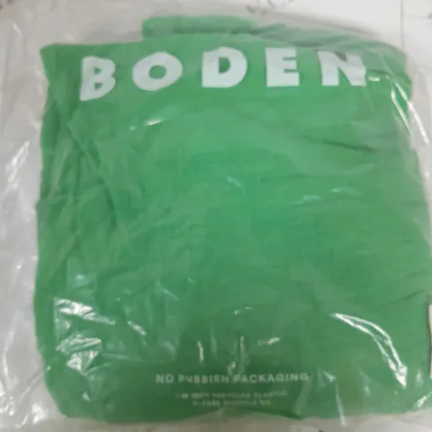 BODEN LONG GREEN DRESS - SIZE UK 18R