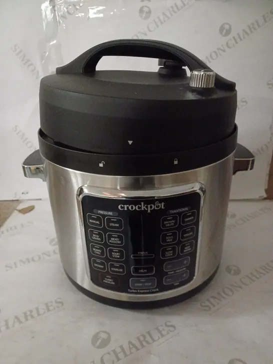 CROCKPOT TURBO EXPRESS PRESSURE MULTICOOKER