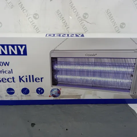 BOXED DENNY ELECTRIC FLY ZAPPER INSECT MOSQUITO KILLER 40W