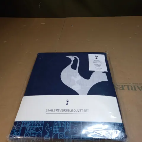 TOTTENHAM HOTSPUR SIGNLE REVERSIBLE DUVET SET 