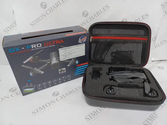 BOXED RDM GX-PRO ULTRA NEXT GENERATION HD PRO FOLDING DRONE 