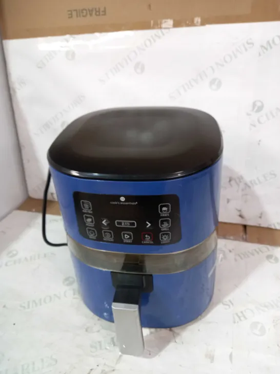 COOK'S ESSENTIALS 4.0L AIR FRYER - SAPPHIRE