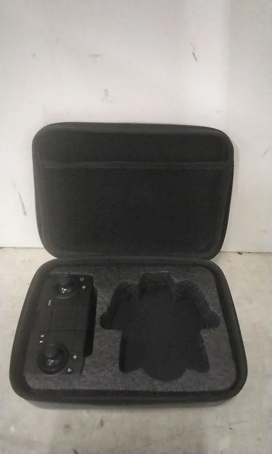 (MISSING DRONE) BOXED SKY GLOW PRO DRONE WITH STORAGE CASE 