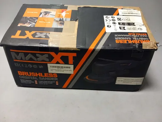 BOXED MAX XT BRUSHLESS ORBITAL SANDER