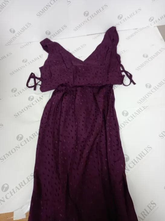 NOBODYS CHILD HELENA JACQUARD MIDI DRESS SIZE 10