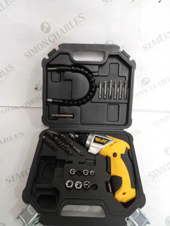 WOLF 3.6V CORDLESS LITHIUM ION SCREWDRIVER