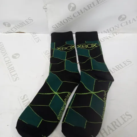 XBOX MUG AND SOCKS SET (MISSING MUG)