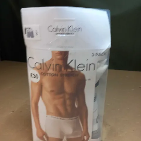 CALVIN KLEIN COTTON STRETCH BOXERS SIZE L 3 PACK