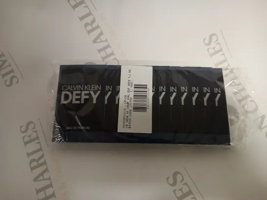 CALVIN KLEIN DEFY EAU DE PARFUM - SET OF 96 X 1.2ML