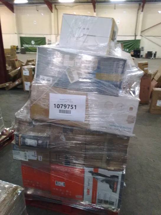 PALLET OF APPROXIMATELY 29 UNPROCESSED RAW RETURN HOUSEHOLD AND ELECTRICAL GOODS TO INCLUDE;