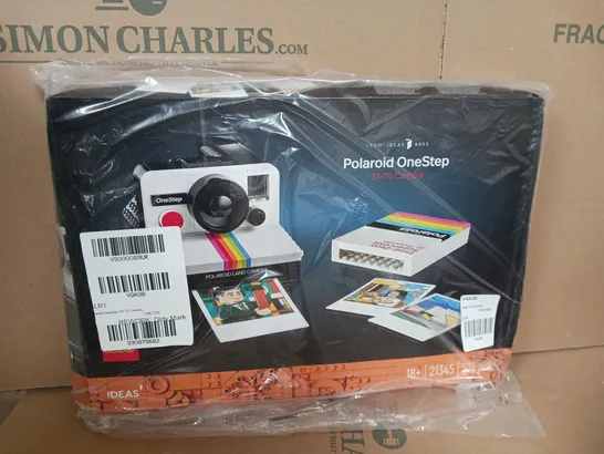 BOXED LEGO POLAROID ONE STEP SX-70 CAMERA - 21345 RRP £69.99