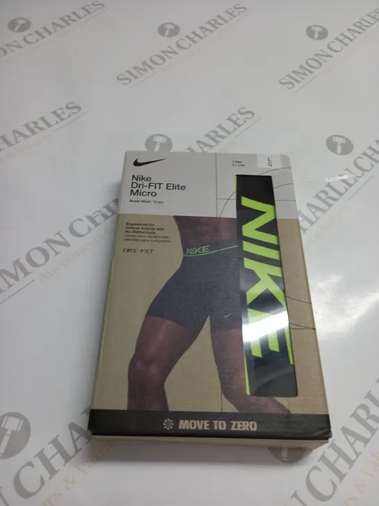 NIKE DRI-FIT ELITE MICRO BOXER BRIEF SIZE L