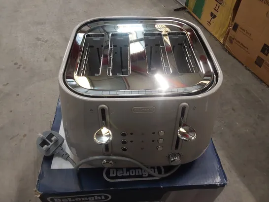 BOXED DELONGHI ECLETTICA TOASTER RRP £79