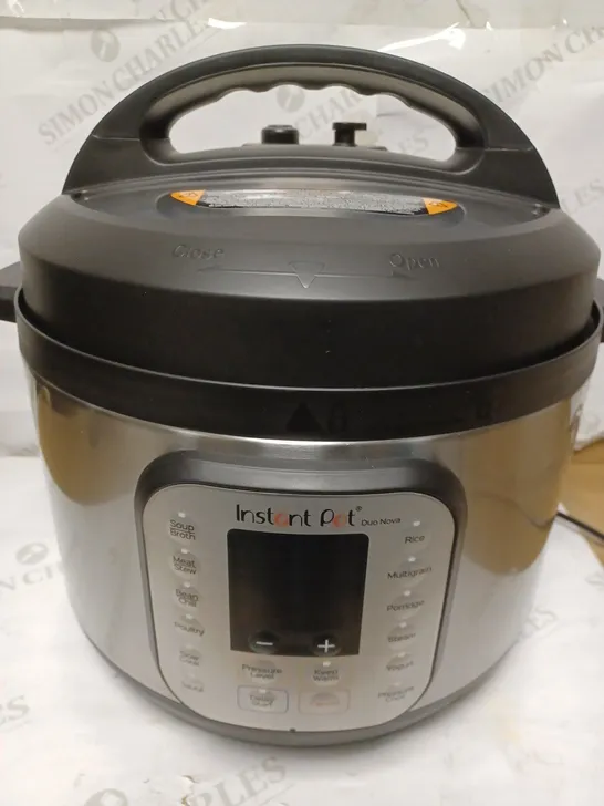 INSTANT POT DUO NOVA ELECTRIC MULTI-USE PRESSURE COOKER