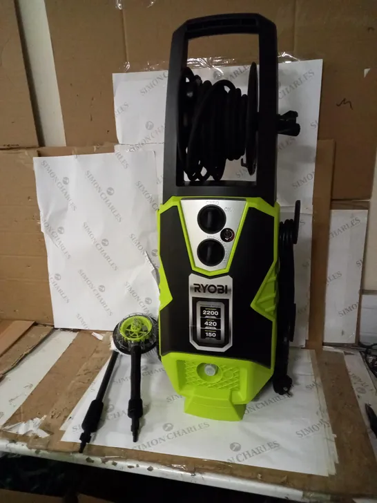 RYOBI RPW150XRB CORDED PRESSURE WASHER (COLLECTION ONLY)