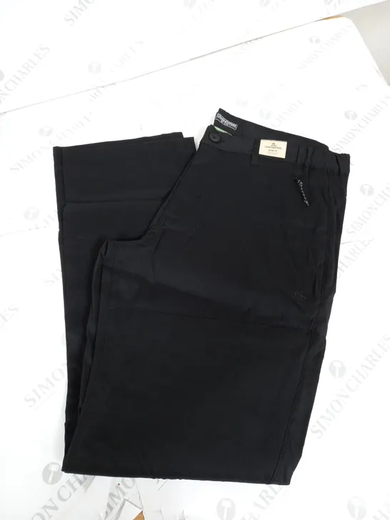 CRAGHOPPERS KIWI PRO TROUSERS - BLACK - 38 LONG