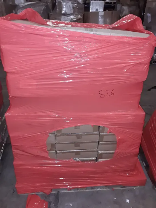 PALLET OF BOXED FURNITURE ITEMS TO INCLUDE FOLDING CHAIRS AND TWO TIER SPICE RACKS