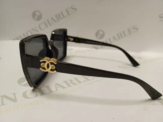 CHANEL 23046 BLACK SUNGLASSES 