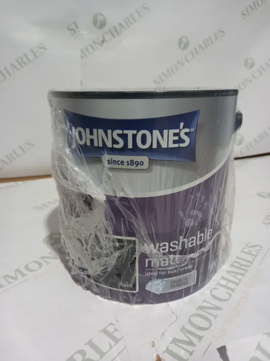 JOHNSTONE'S WASHABLE MATT 2.5L BLACK