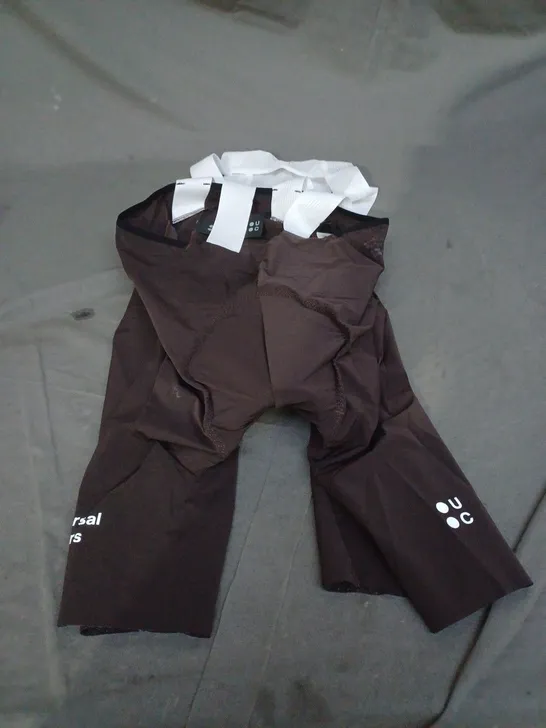 UNIVERSAL COLOURS BROWN CYCLING PANTS - LARGE