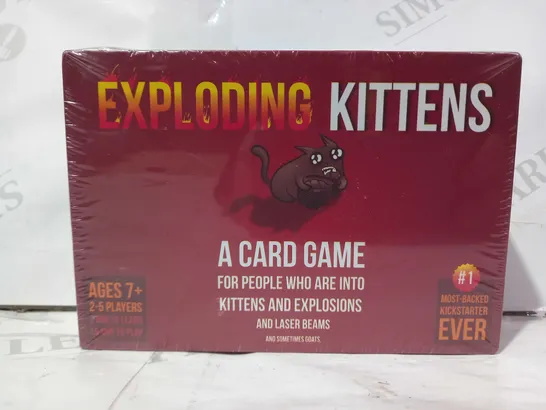 EXPLODING KITTENS CARD GAME