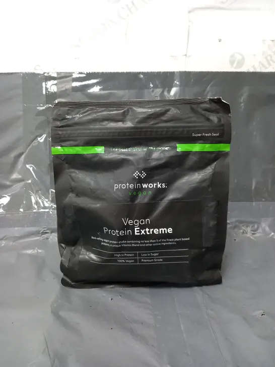 SEALED PROTEIN WORKS VEGANPROTEIN EXTREME IN CHOCOLATE SILK 500G