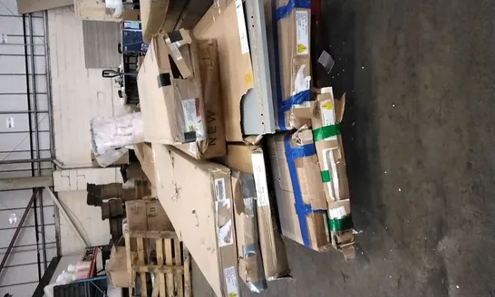 PALLET OF ASSORTED FLATPACK BOXED FURNITURE PARTS