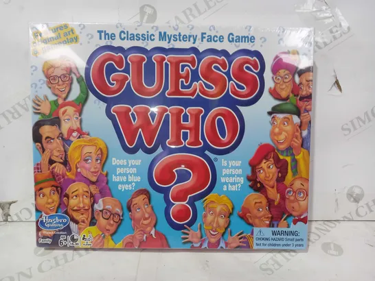 HASBRO GAMING GUESS WHO THE CLASSIC MYSTERY GACE GAME