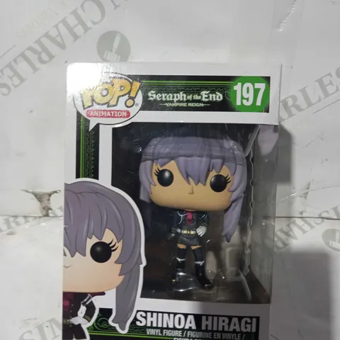 FUNKO POP ANIMATION SERAPH OF THE END VAMPIRE REIGN 197 SHINOA HIRAGI VINYL FIGURE