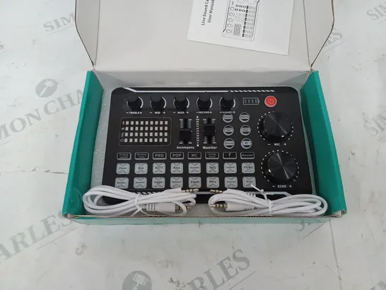 LIVE SOUND CARD BOXED