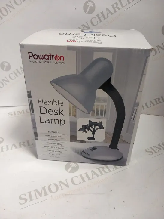 BOXED POWATRON FLEXIBLE DESK LAMP