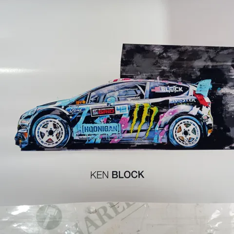 LIMITED EDITION KEN BLOCK ART PRINT (44/50)