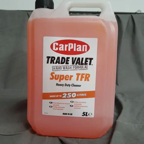 CARPLAN TRADE VALET SUPER TFR HEAVY DUTY CLEANER 5L / COLLECTION ONLY 