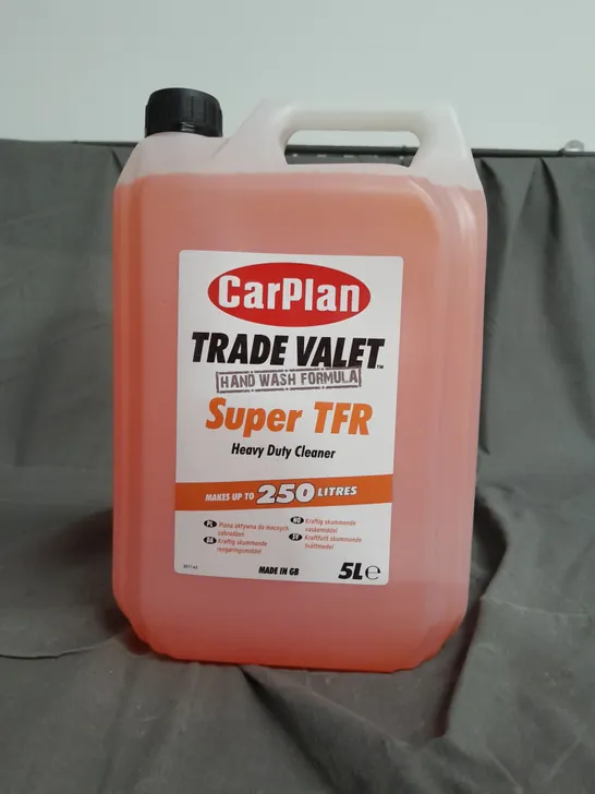 CARPLAN TRADE VALET SUPER TFR HEAVY DUTY CLEANER 5L / COLLECTION ONLY 