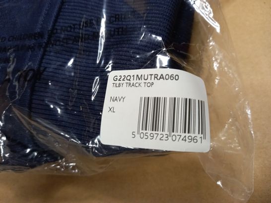 PACKAGED PRETTY GREEN TILBY NAVY TRACK TOP - XL