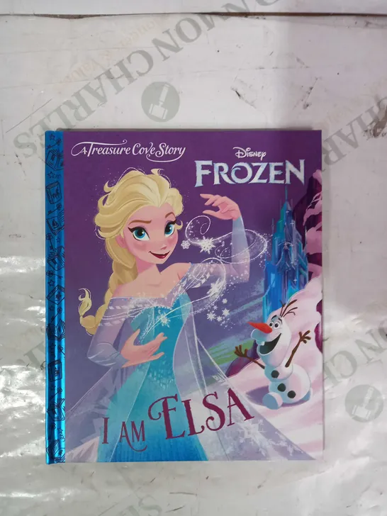 LOT OF APPROXIMATELY 10 TREASURE COVE STORY DISNEY FROZEN I AM ELSA BOOKS