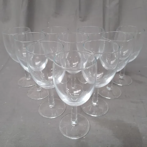 BOXED PASABAHCE SET OF APPROXIMATELY 40 DRINKING GLASSES - COLLECTION ONLY