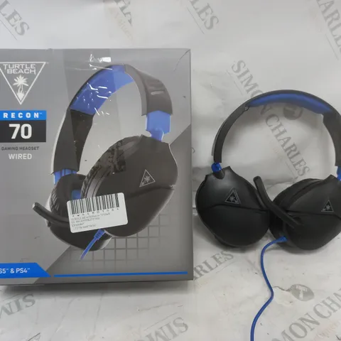 BOX OF APPROX 5 TURTLE BEACH RECON 70 GAMING HEADSETS - BLACK 