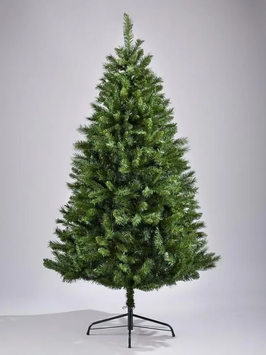 BOXED 6FT GREEN REGAL FIR TREE RRP £74.99